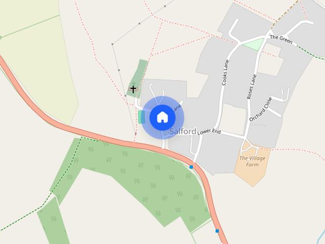 House for rent in Salford, Black Bourton