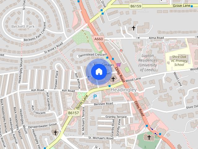 House for rent in Beckett Park, Headingley