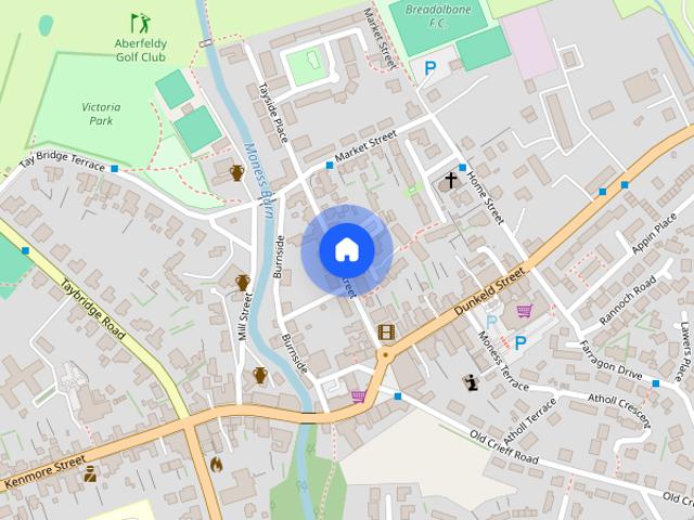Apartment for rent in Aberfeldy, Perth and Kinross