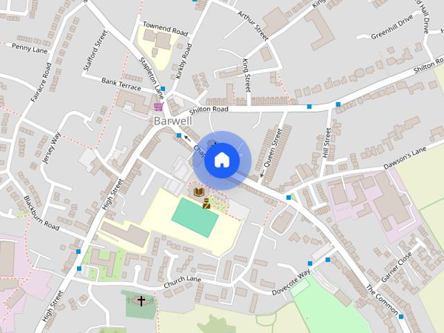 House for rent in Barwell, Barton