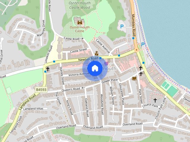 House for rent in Mumbles ,the, Wales