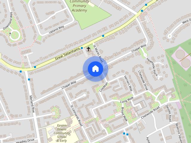 Apartment for rent in Epsom, Tattenham Corner