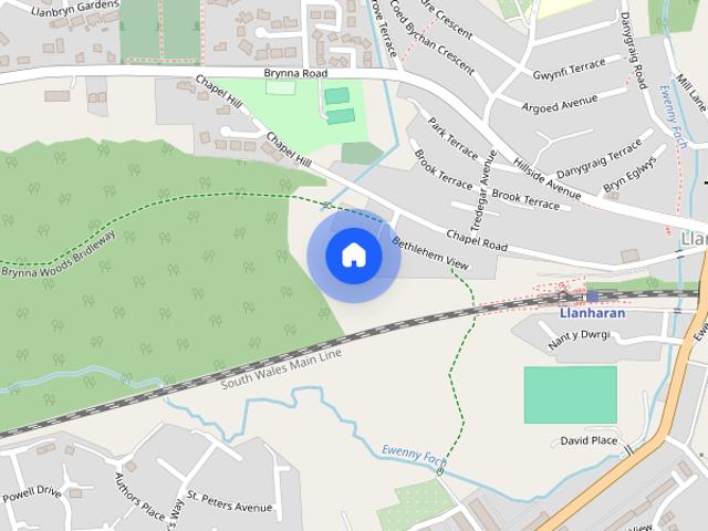 House for rent in Llanharan, Wales