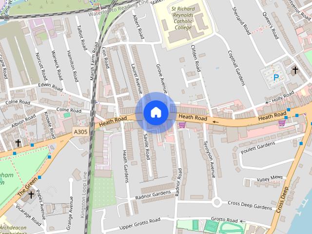 Apartment for rent in Strawberry Hill, Greater London