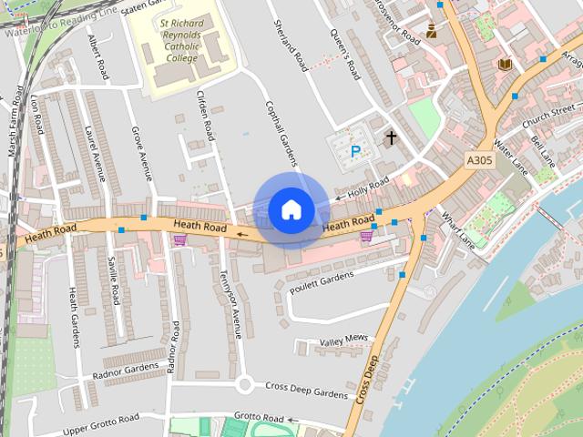 Apartment for rent in Strawberry Hill, Greater London