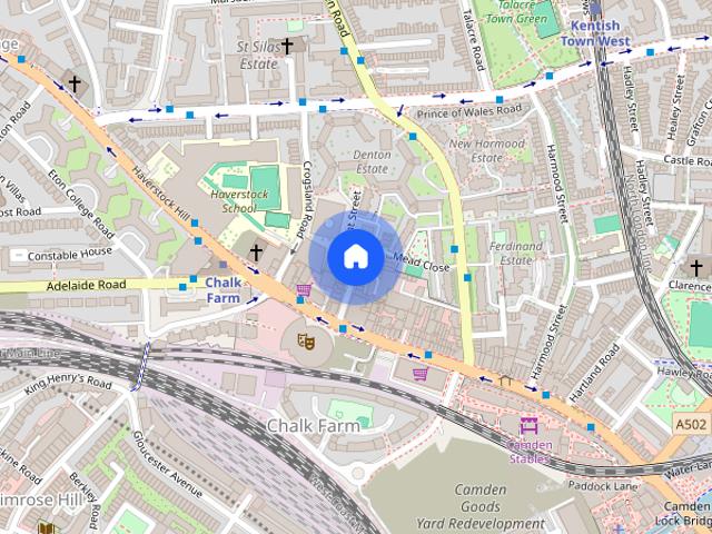 Apartment for rent in Chalk Farm, Greater London