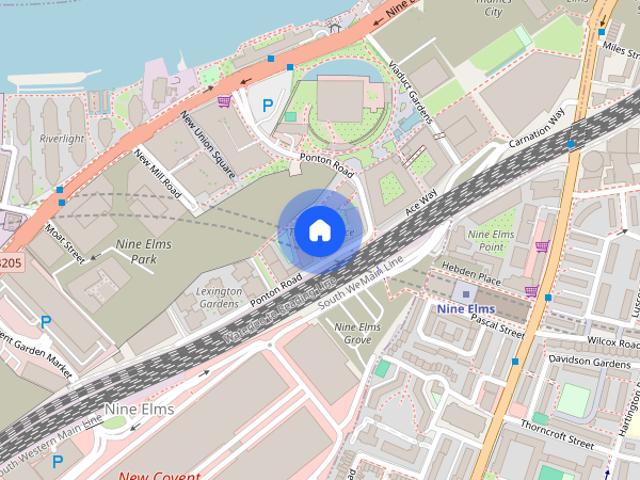 Apartment for rent in Vauxhall, Nine Elms