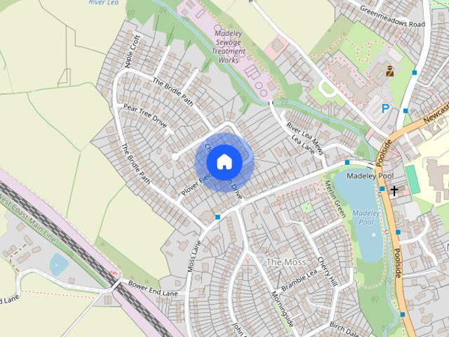 House for rent in Madeley, Butterton