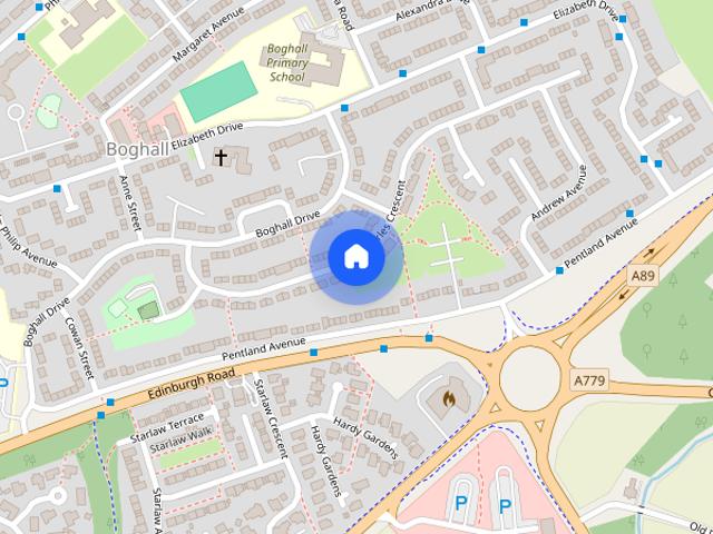 House for rent in Boghall, Bathgate