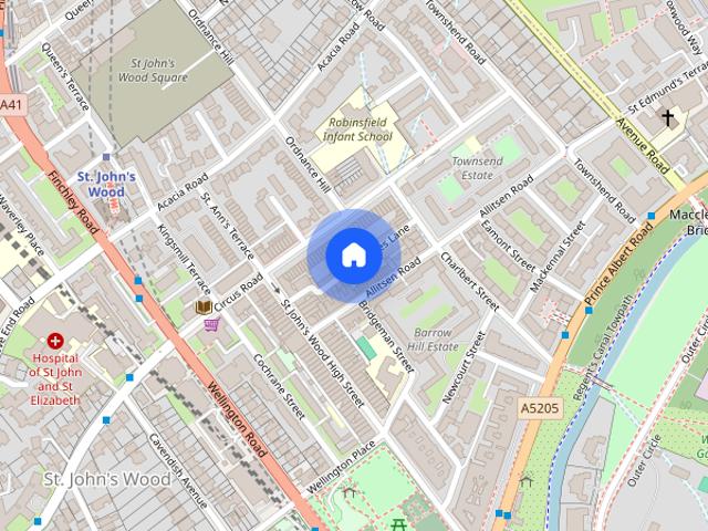 Apartment for rent in St. John's Wood, Greater London