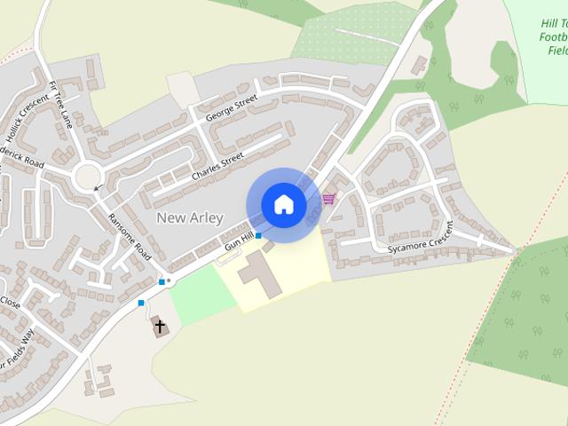 House for rent in Arley CP, Gun Hill
