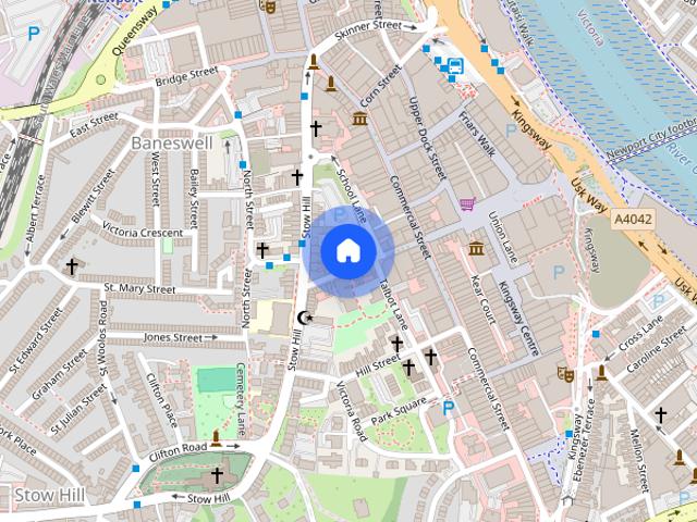 Apartment for rent in Stow Hill, Wales