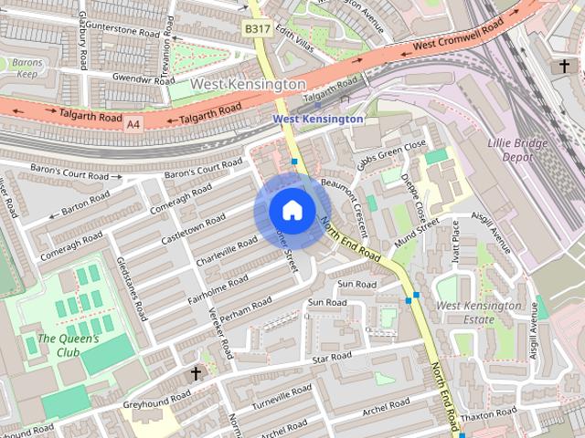 Apartment for rent in West Kensington, Greater London