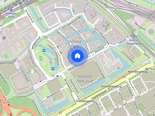 Appartement te huur in Holland Park, Diemen