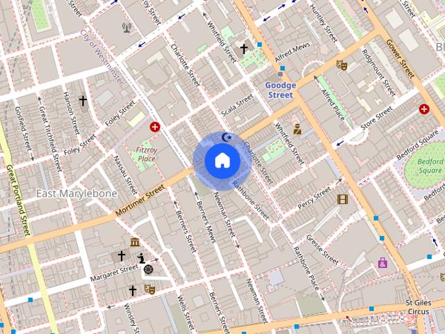 Apartment for rent in Fitzrovia, Greater London