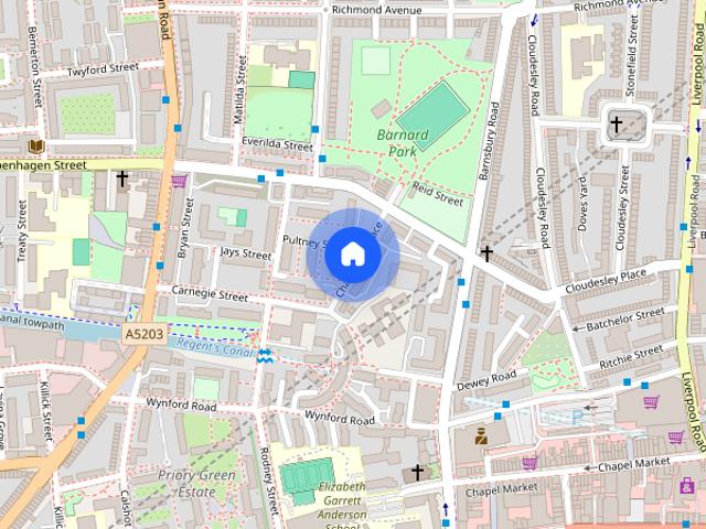 House for rent in Barnsbury, Greater London