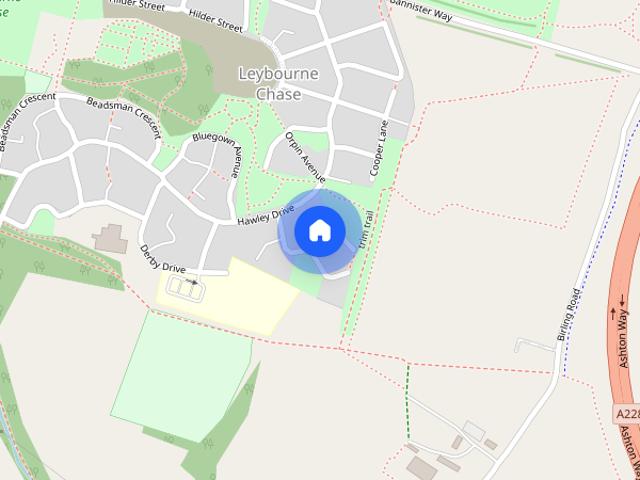 House for rent in Leybourne, Bourne Vale