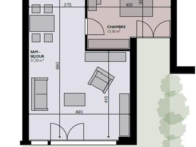 Apartment mieten in Les Fermes, Grimisuat