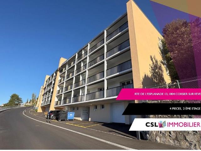 Apartment mieten in Corsier-sur-Vevey, District de la Riviera-Pays-d’Enhaut