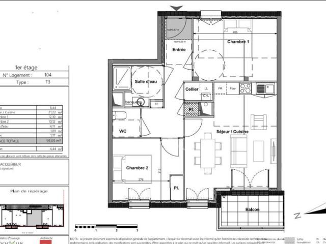 Appartement vente à Saint-Nazaire, Saint-nazaire