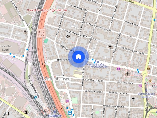 Apartment mieten in Zuffenhausen-Mitte, Stuttgart