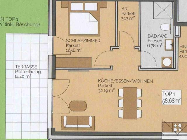 Apartment mieten in St. Lorenz, Oberösterreich