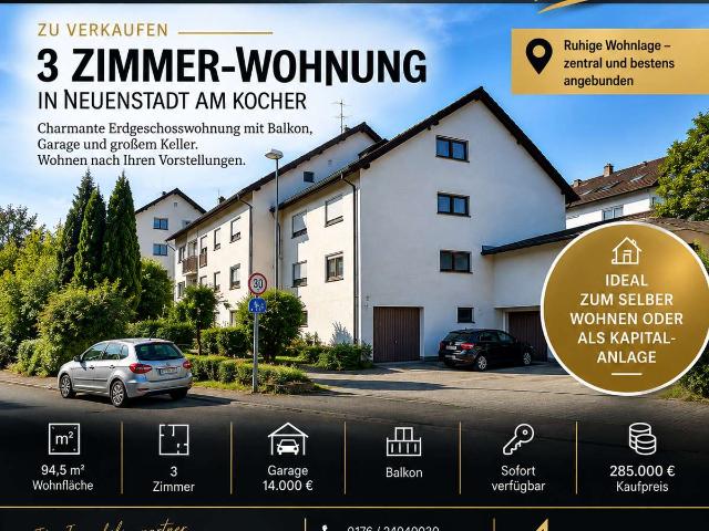 Wohnung kaufen in Neuenstadt, Neuenstadt am Kocher