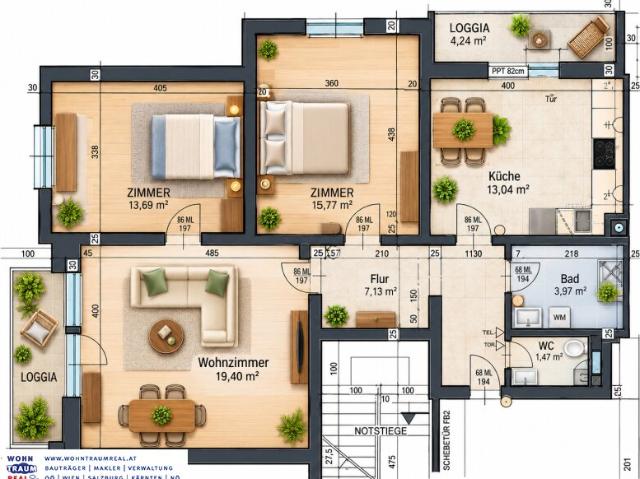 Wohnung kaufen in Wels