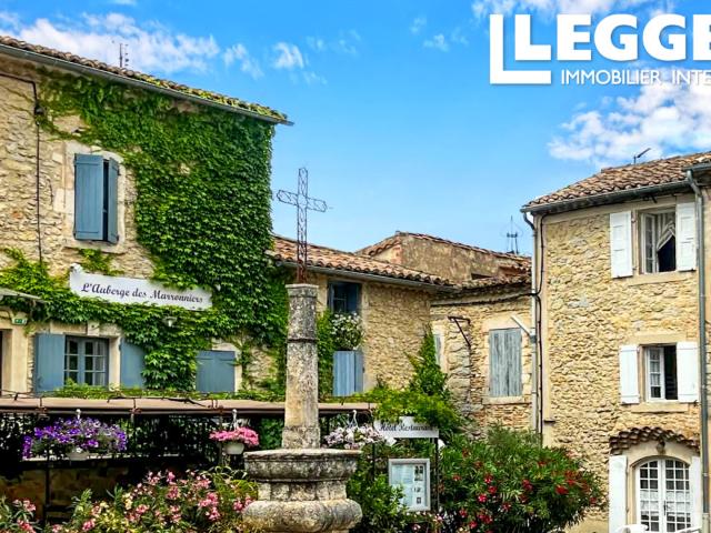 Maison vente à Nîmes, Lussan