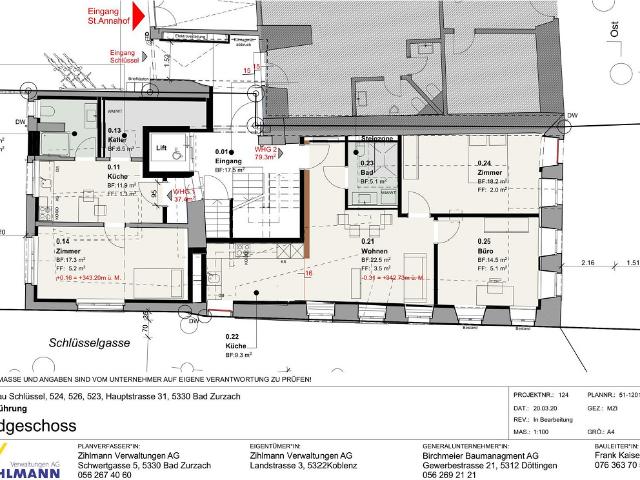 Apartment mieten in Zurzach, Aargau