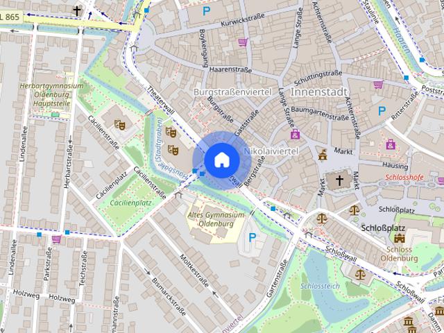 Apartment mieten in Innenstadt, Oldenburg