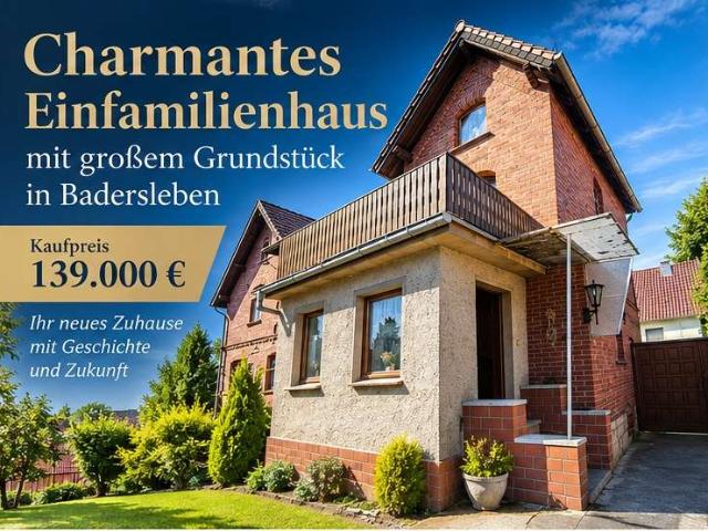 Haus kaufen in Badersleben, Huy