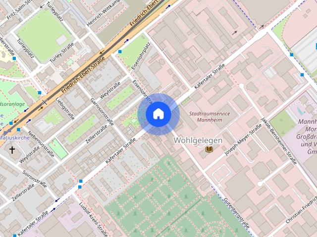 Apartment mieten in Neckarstadt-Ost, Mannheim