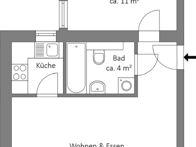 Apartment mieten in Altlindenau, Leipzig