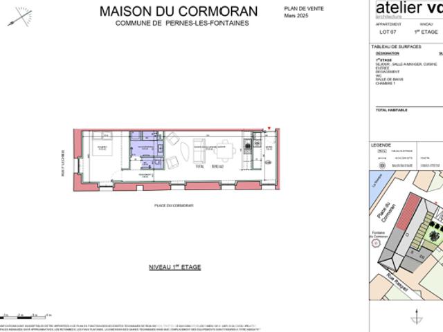 Appartement vente à Carpentras, Pernes-les-fontaines