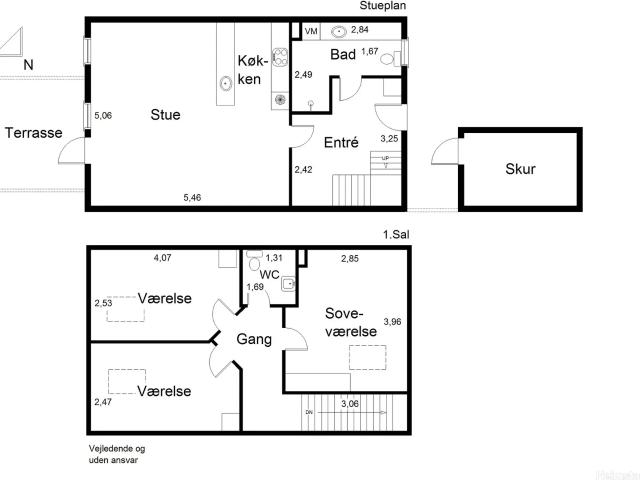 Villa til leje i Harlev, Århus