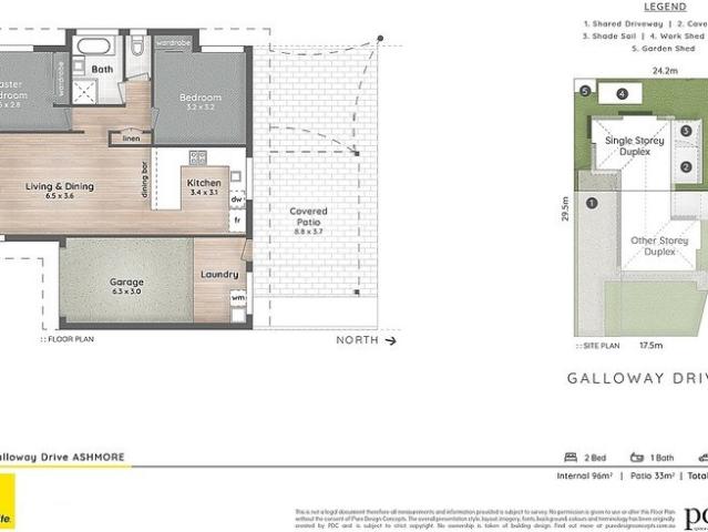 Duplex for rent in Fernbrook, Queensland