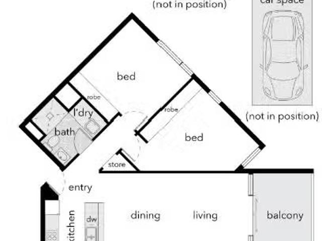 Apartment for rent in Kingston, Australian Capital Territory
