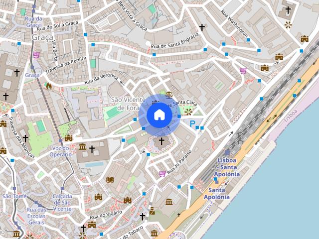 Apartamento alugar em São Vicente de Fora, Lisboa