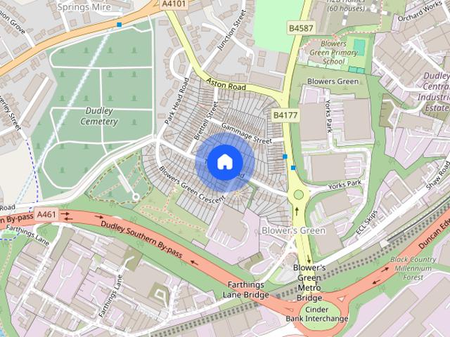 House for rent in Dixons Green, West Midlands