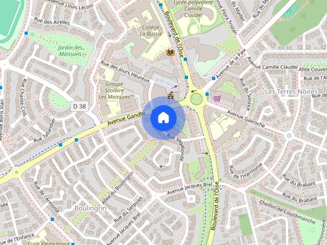 Appartement location à Les Toupets, Vauréal