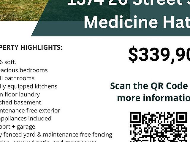 House for sale in Medicine Hat, Alberta