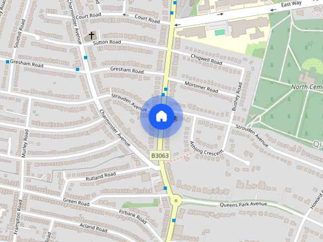 Apartment for rent in Bournemouth, Charminster