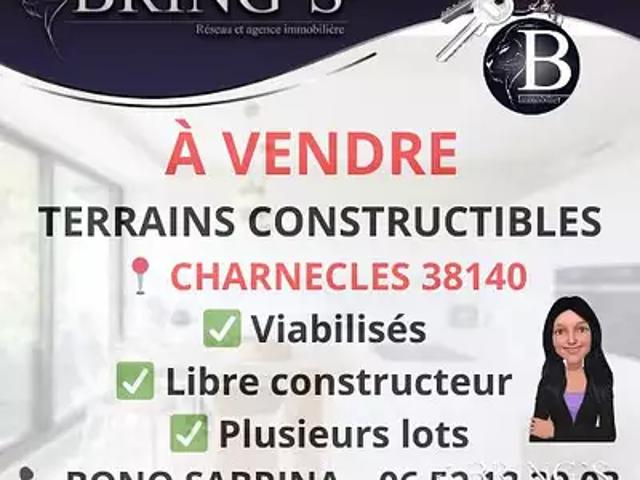 Terrain vente à Grenoble, Charnècles