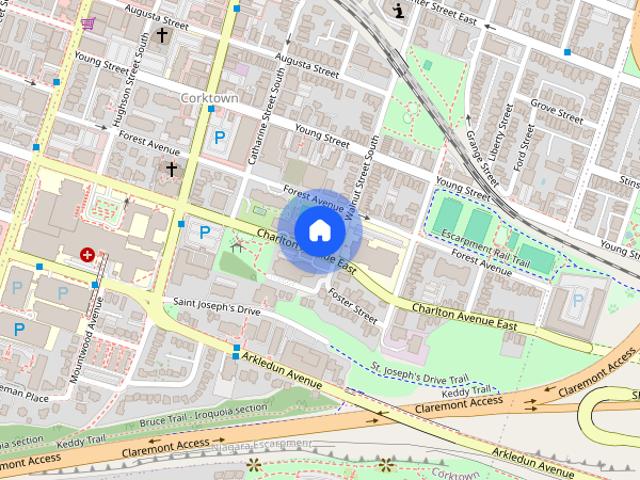 Apartment for rent in Corktown, Hamilton