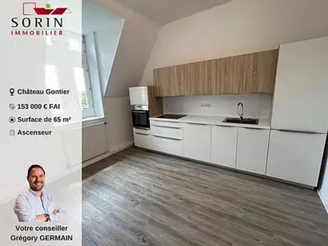 Appartement vente à Château-Gontier, Château-Gontier-sur-Mayenne