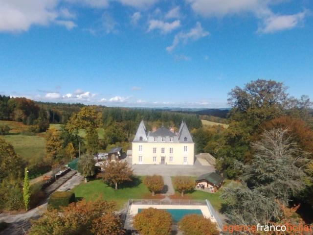 Château vente à Limoges, Châteauneuf-la-forêt