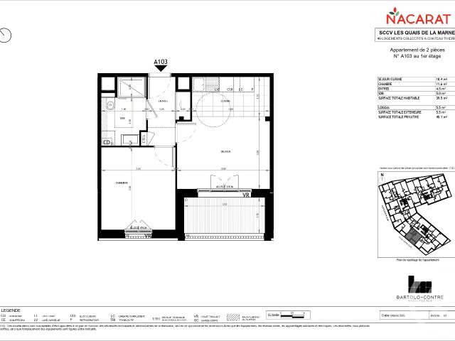 Appartement vente à Château-Thierry, Château-thierry