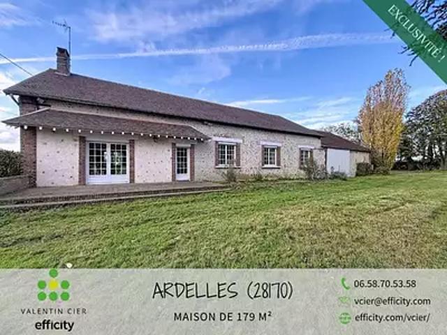 Maison vente à Dreux, Châteauneuf-en-thymerais