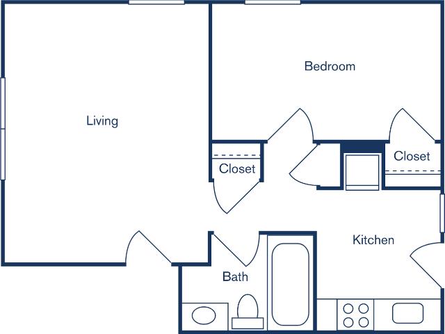 Apartment for rent in Chicago Park, Illinois